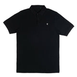 Poloshirt mit Hemdkragen aus Baumwoll-Piqué