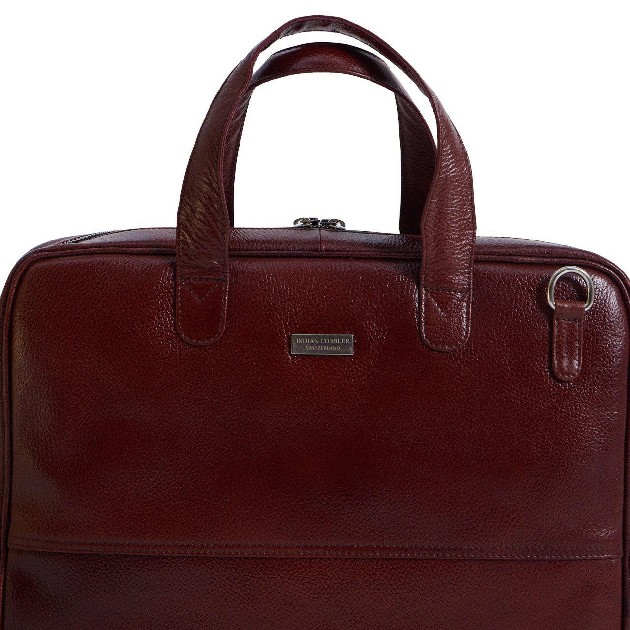 Unisex Burgundy laptop bag