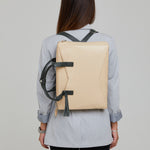 Bina office bag could be wear as backpack and carry with trolly bag handle thanks to its loads of features