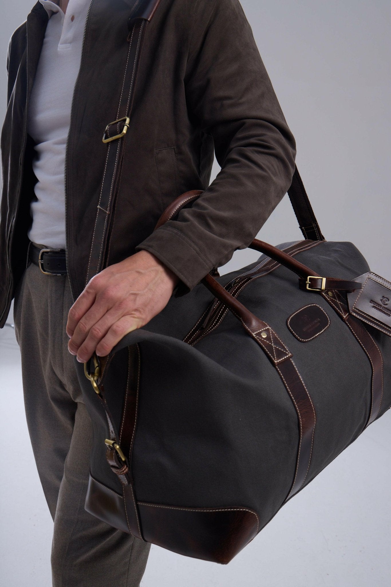 Weekender - Duffel Grey - Indian Cobbler Switzerland