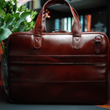 Business Briefcase in Burgundy Color