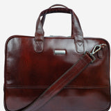 Business Briefcase in Burgundy Color