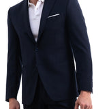 Navy Wool Business Suit