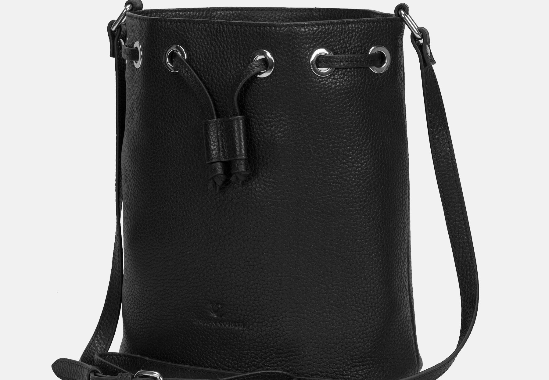 Brinda Genuine Leather Bucket Bag