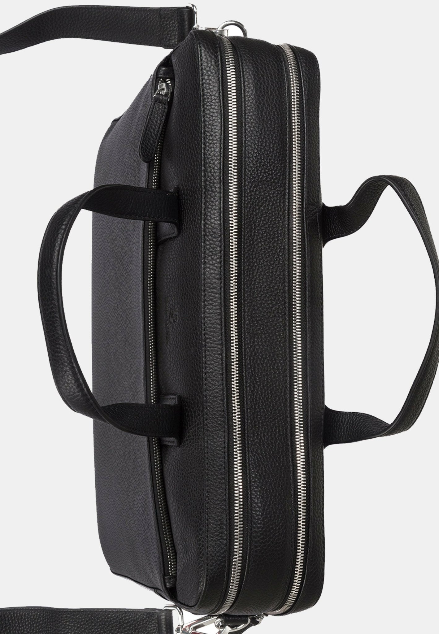 Black Business Briefcase - Indian Cobbler Switzerland